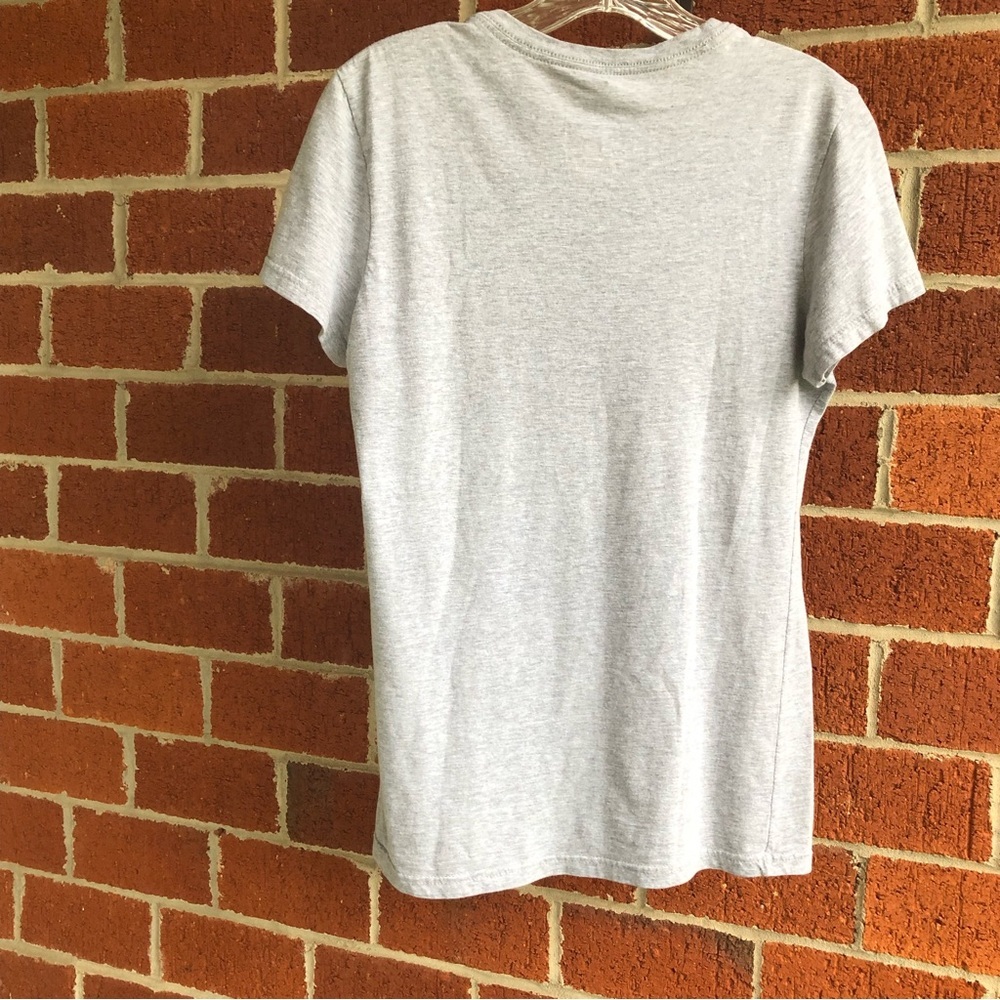 Adidas Women’s Adidas Go-To Tee Grey Round Neckline Size M —#088 - Picture 7 of 8
